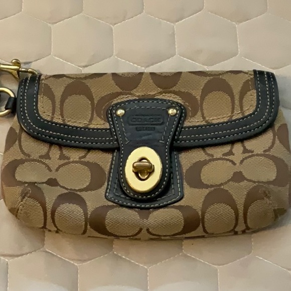 Coach Bags Coach Wristlet Brown Poshmark